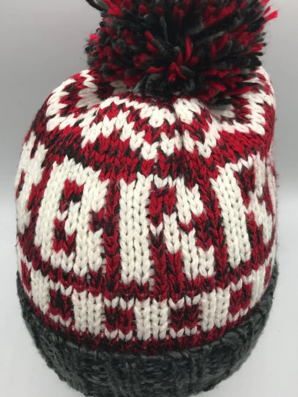 Place Kid's Large 4T-5T Lined Pom Pom Knit Beanie Cap Hat